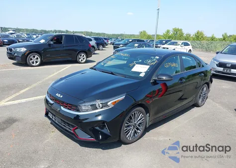 2022 Kia Forte Gt-Line z USA, uszkodzony, nr VIN 3KPF54ADXNE505000